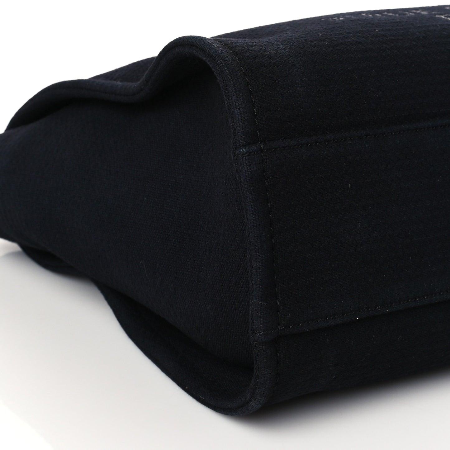 Canvas Small Deauville Tote Black