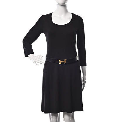 Hermes Box Togo 32mm Pegase H Belt 90 Black Gold 2 of 8