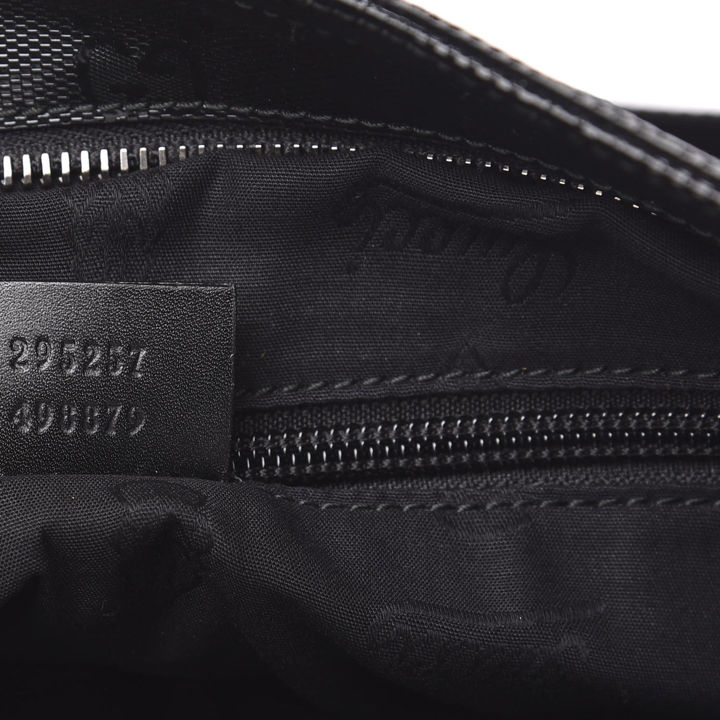 Imprime Monogram Small Flat Messenger Bag Black