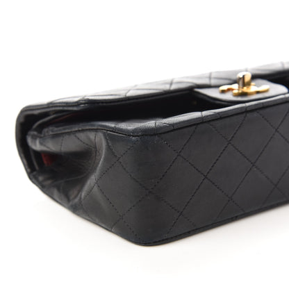 Chanel Lambskin Quilted Small Double Flap Black 7 of 11