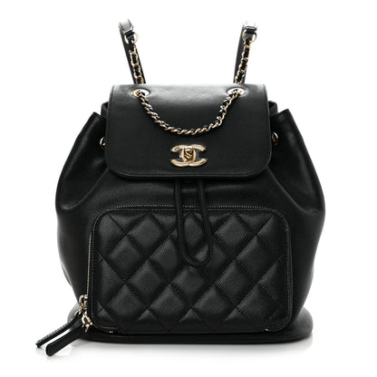 Chanel Caviar Quilted Business Affinity Backpack Black 1 of 11
