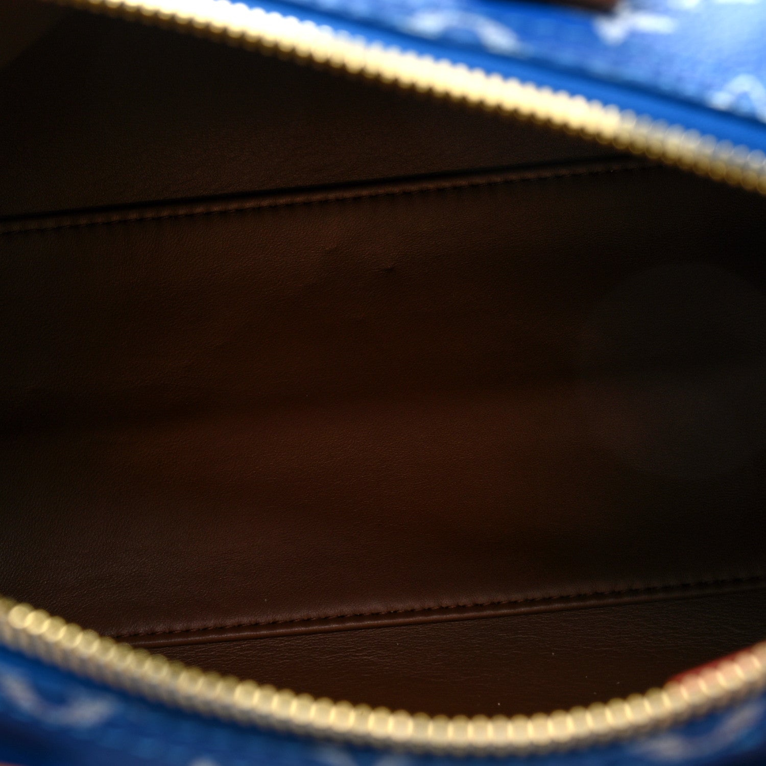 Louis Vuitton Calfskin Monogram Speedy P9 Bandouliere 25 Blue 6 of 10