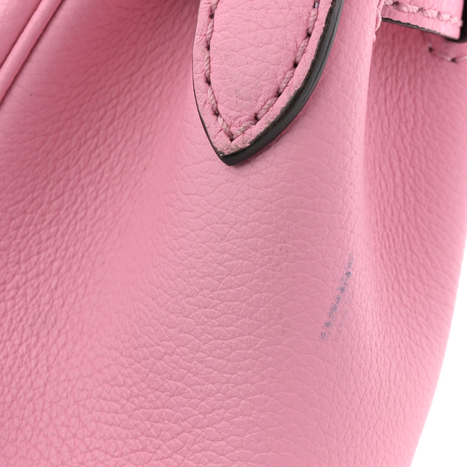 Versace Grained Calfskin Small La Medusa Top Handle Bag Pink 12 of 13