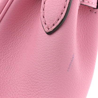 Versace Grained Calfskin Small La Medusa Top Handle Bag Pink 12 of 13