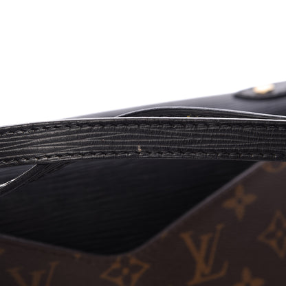Louis Vuitton Epi Monogram Saint Michel Black 17 of 19