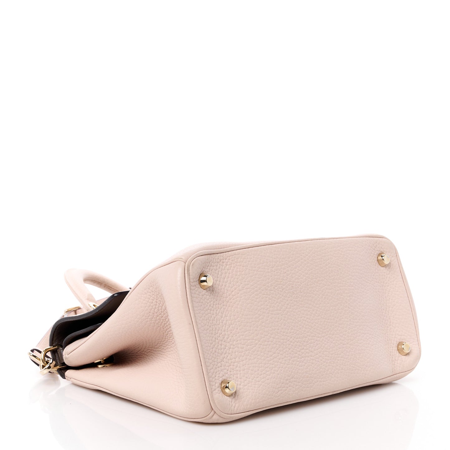 Bullcalf Small Be Dior Flap Rose Poudre