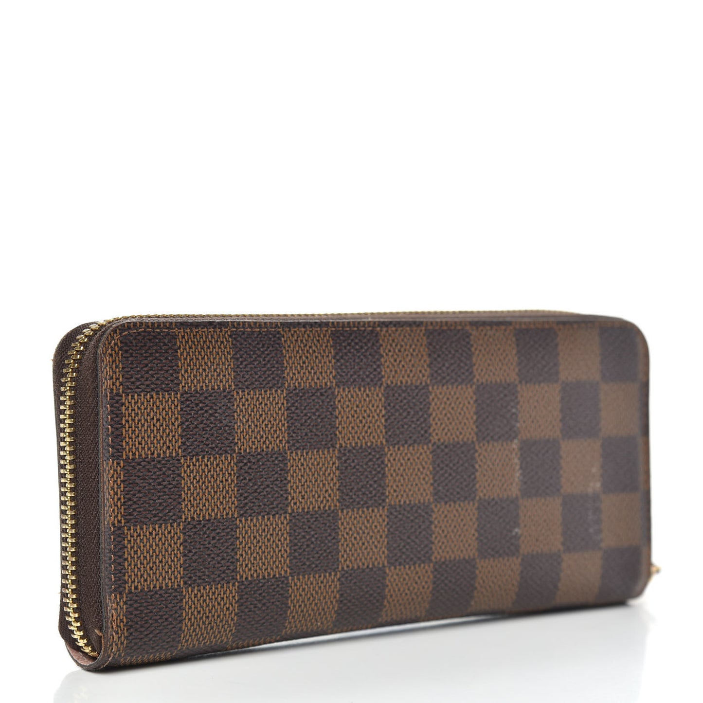 Damier Ebene Clemence Wallet Rose Ballerine