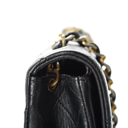 Chanel Lambskin Quilted Small Single Flap Black 17 of 21