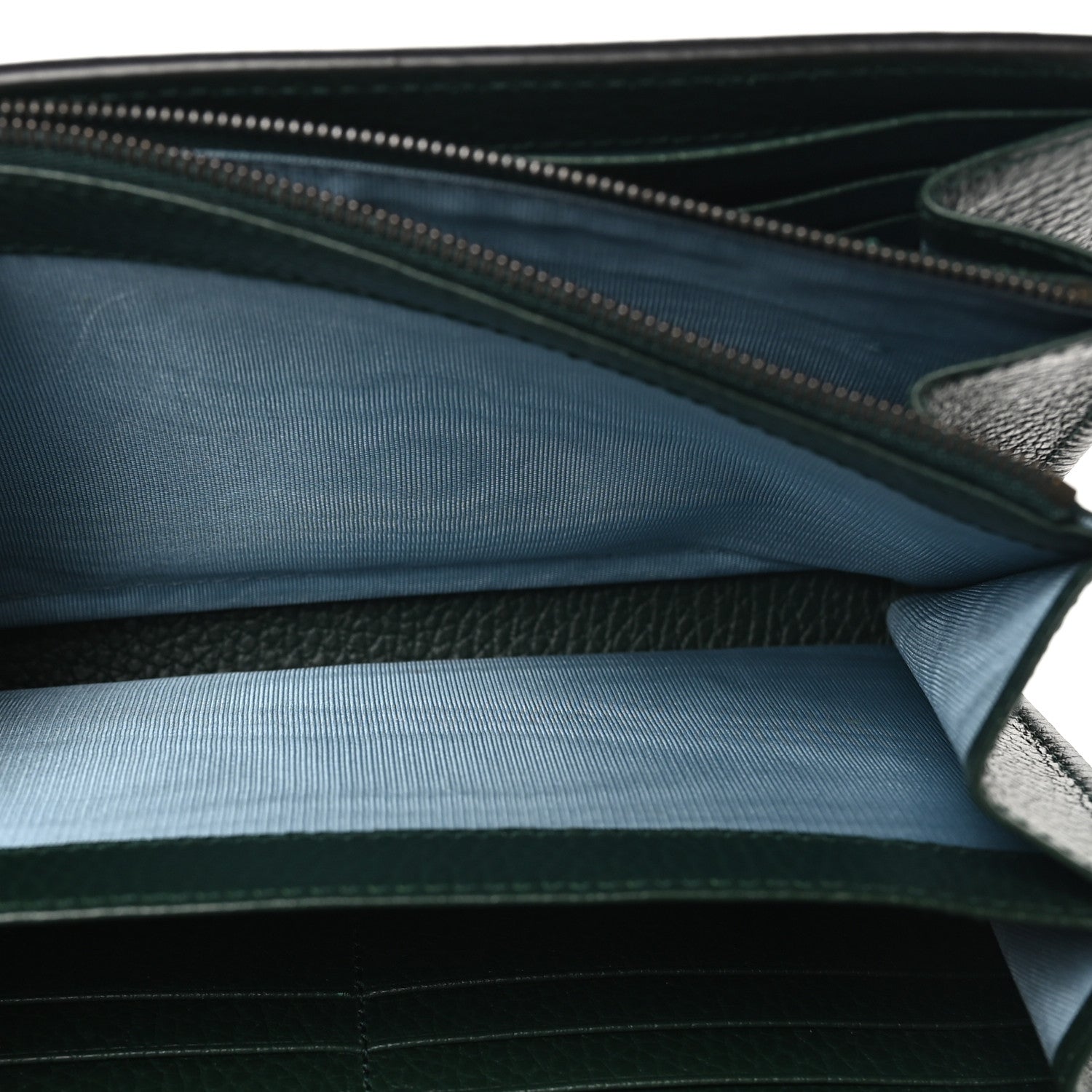 Gucci Calfskin Garden Dionysus Chain Wallet Emerald 5 of 11