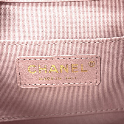 Chanel Lambskin Quilted Small Duma Drawstring Backpack Light Pink 6 of 10