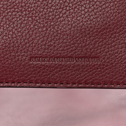 Alexander Wang Pebbled Calfskin Studded Roxy Hobo Burgundy 7 of 12
