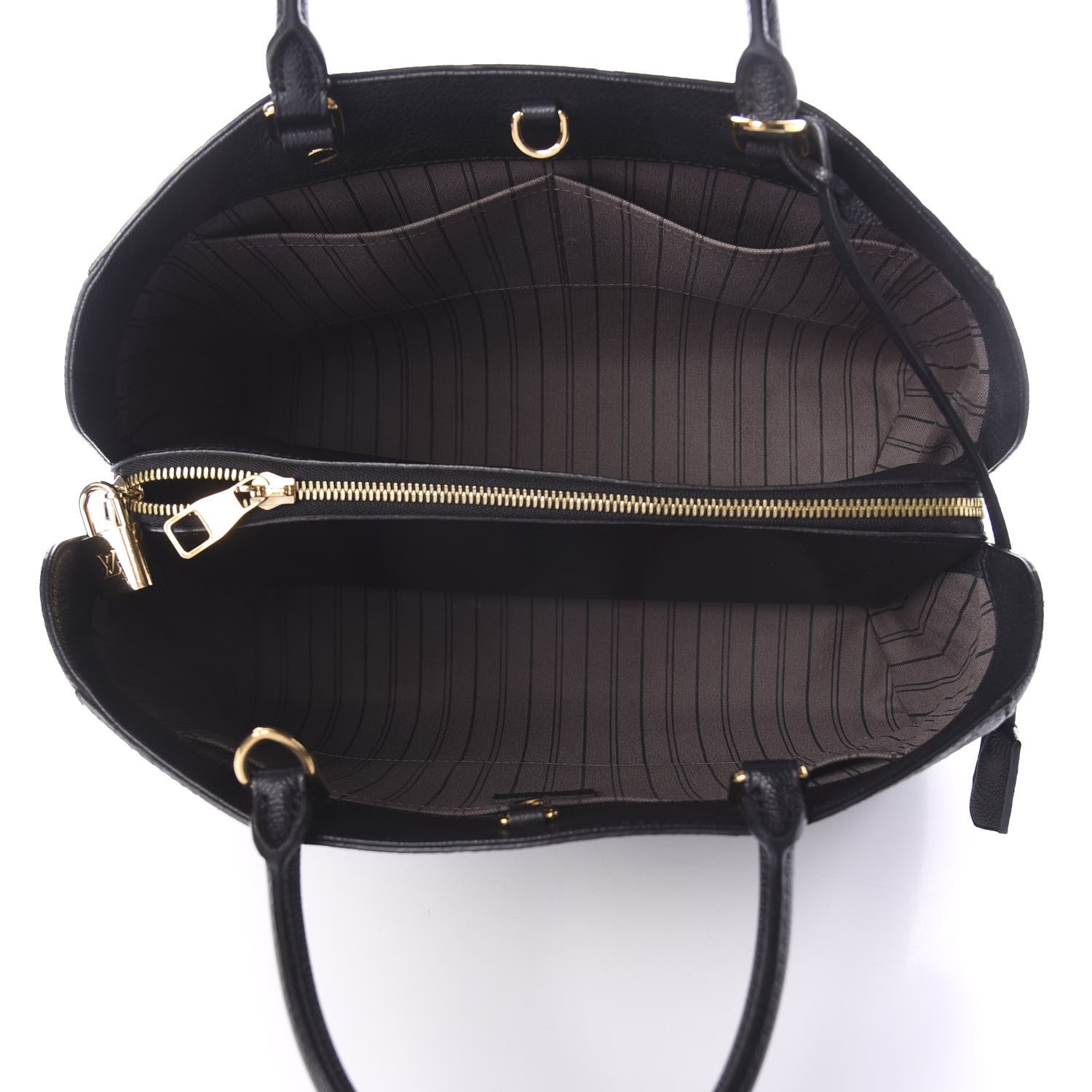Louis Vuitton Empreinte Montaigne GM Black 5 of 9