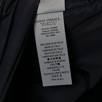 Versace Nylon La Greca Logo Backpack Black 11 of 13