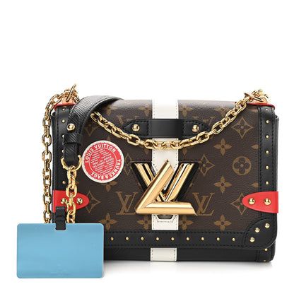 Louis Vuitton Epi Monogram Complice Trunks and Bags Twist Shoulder Bag MM Black 5 of 13