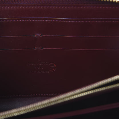 Louis Vuitton Vernis Zippy Wallet Griotte 5 of 5
