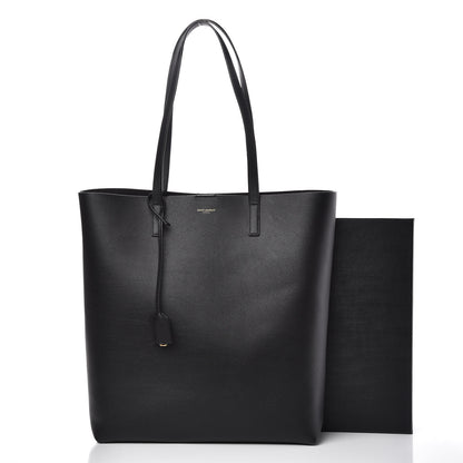Saint Laurent Calfskin Medium Shopping Tote Black 13 of 13