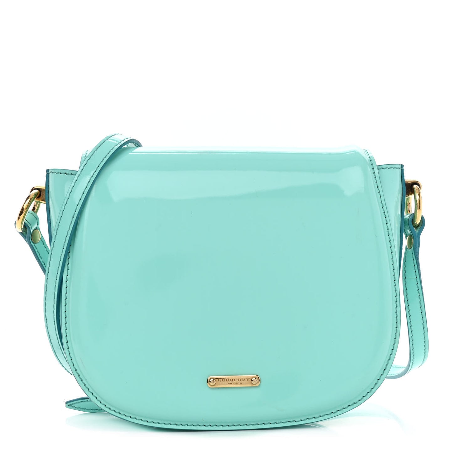 Patent Leather Leigh Small Crossbody Bag Opal