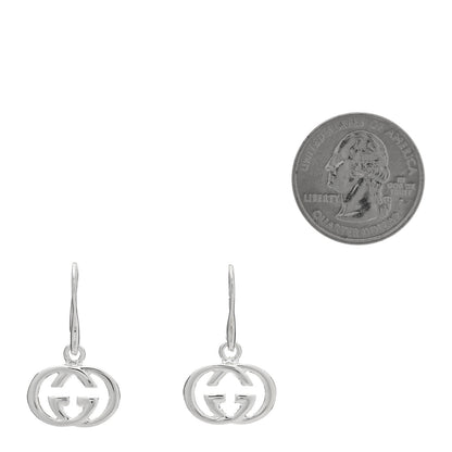 Gucci Sterling Silver Britt Drop Earrings 2 of 5