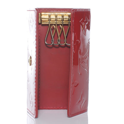 Louis Vuitton Vernis Multicles 4 Key Holder Pomme D'Amour 7 of 7