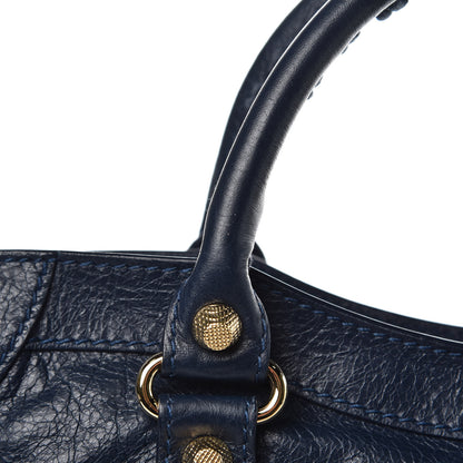 Balenciaga Agneau Giant 12 Gold Hardware City Bleu Obscur 12 of 12