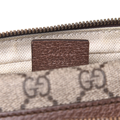 Gucci GG Supreme Monogram Web Medium Ophidia Messenger Bag Brown 7 of 10