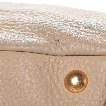 Prada Vitello Daino Side Pocket Hobo Sabbia 12 of 17