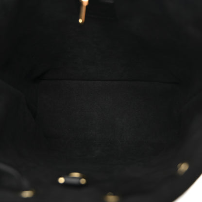 Louis Vuitton Lambskin Embossed Monogram Coussin Bucket Black 5 of 9