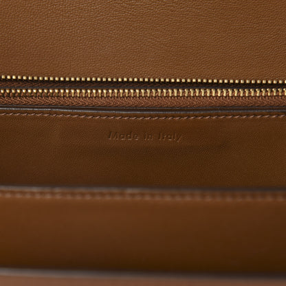 Celine Box Calfskin Medium Classic Box Flap Bag Camel 9 of 13