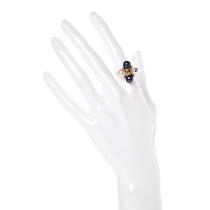 Louis Vuitton Pearl Cry Me A River Ring 5.5 2 of 6