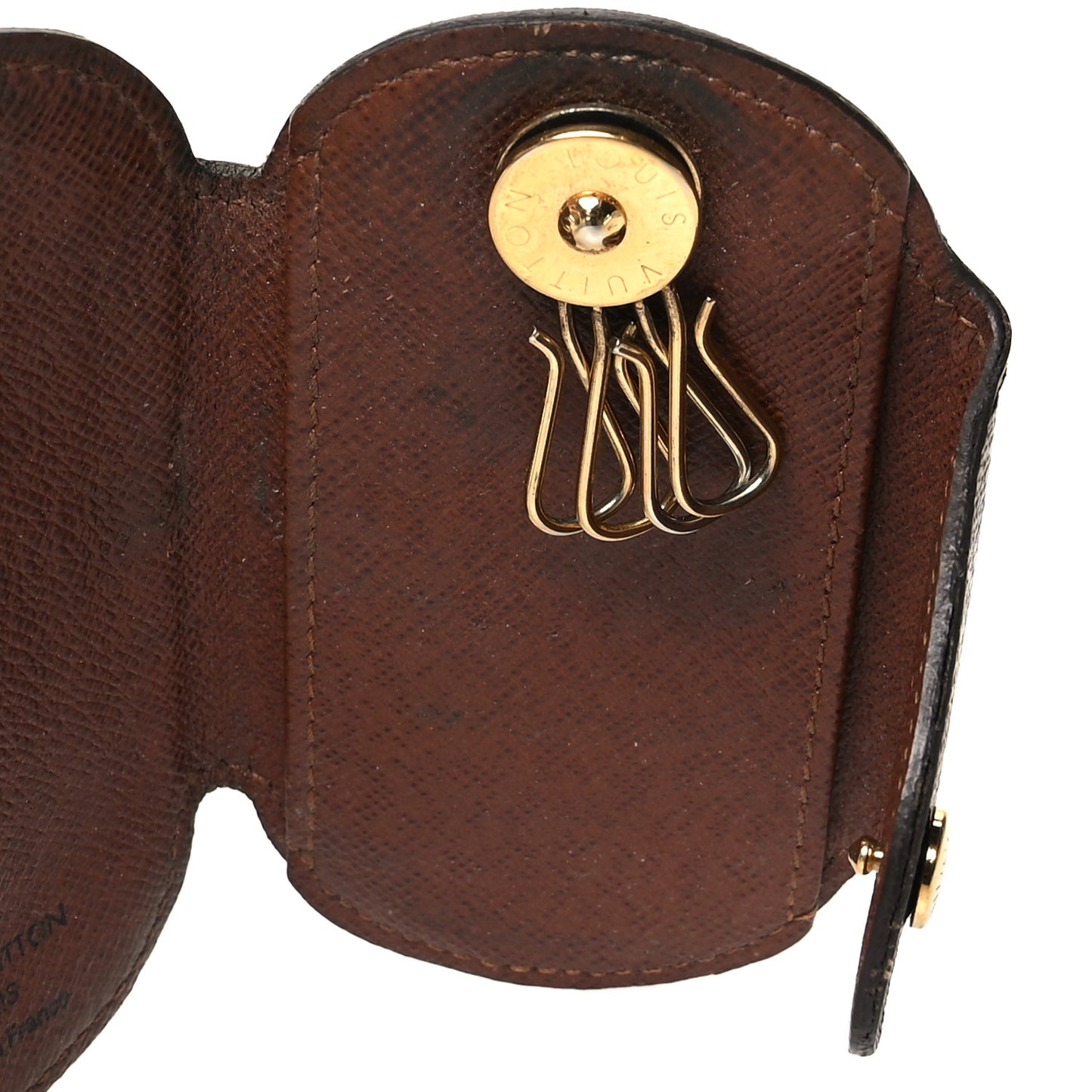 Monogram Round Key Holder PM