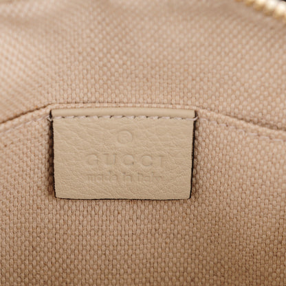 Gucci Python Small Soho Disco Bag Off White Nut Brown Beige 6 of 8