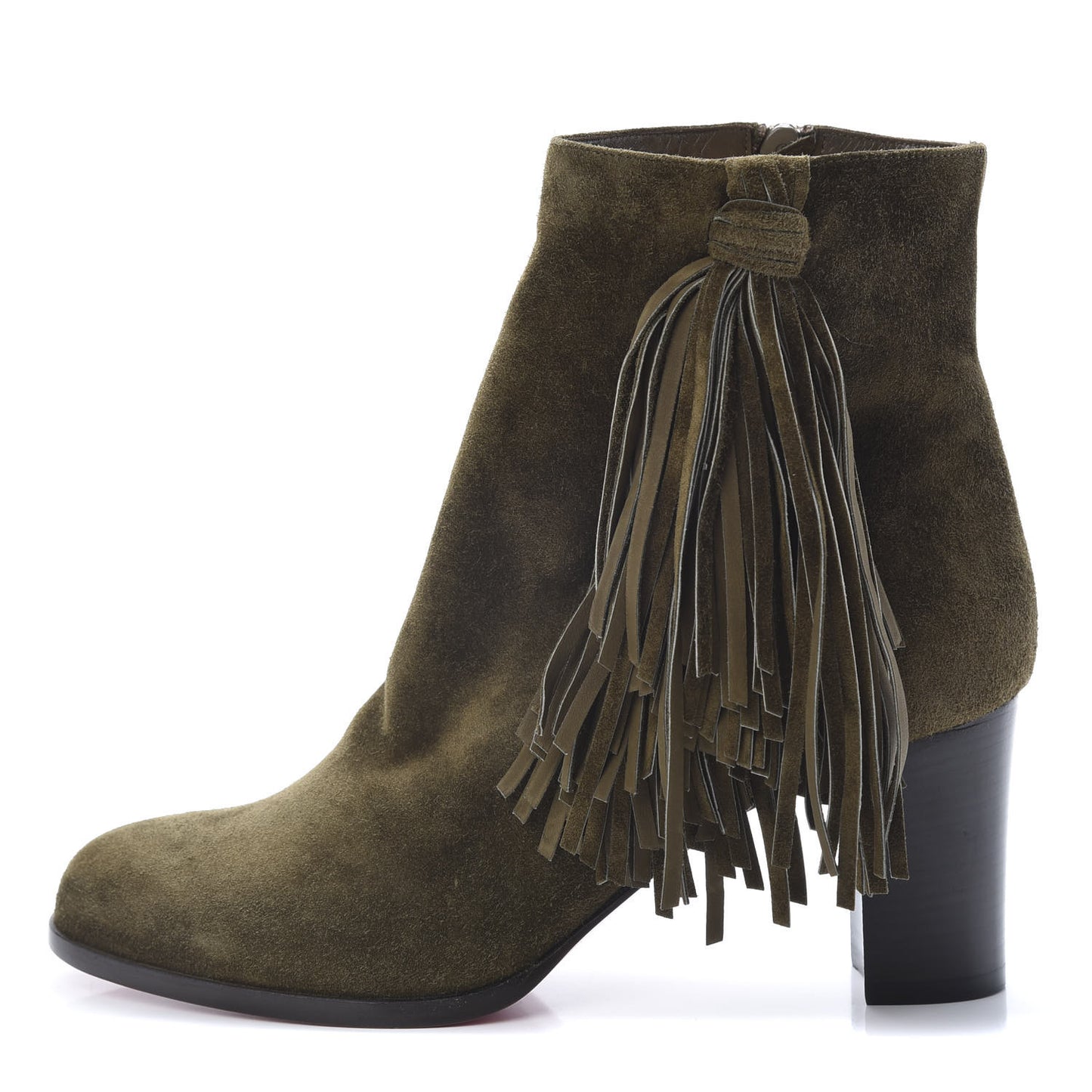 Veau Velours Jimmynetta 70 Ankle Boots 37 Bronze Tomoro Luc