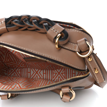 Chloe Calfskin Small Daria Cement Brown 4 of 9