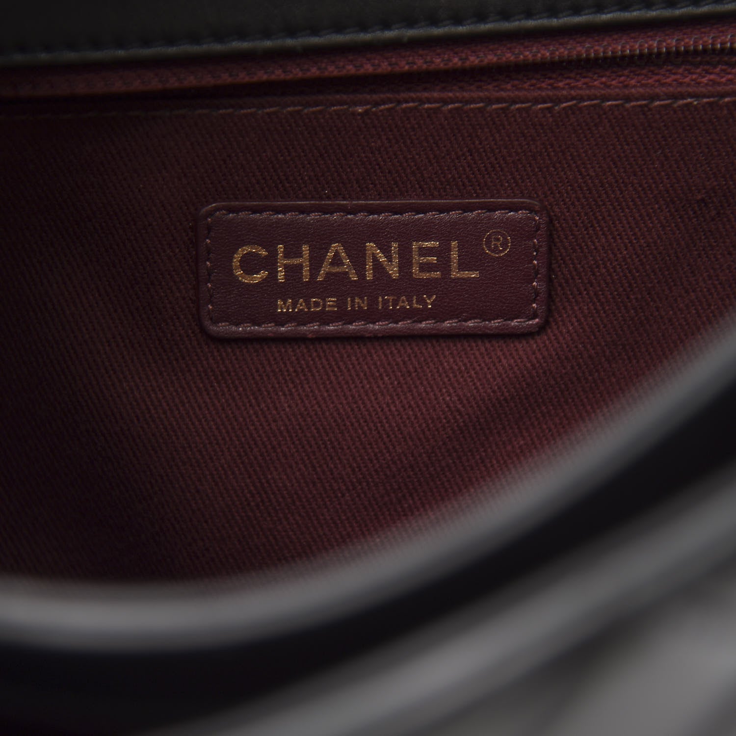 Chanel Calfskin Quilted Large Perfect Edge Flap Black 5 of 11