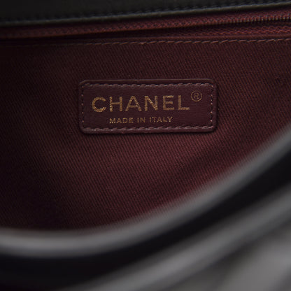 Chanel Calfskin Quilted Large Perfect Edge Flap Black 5 of 11