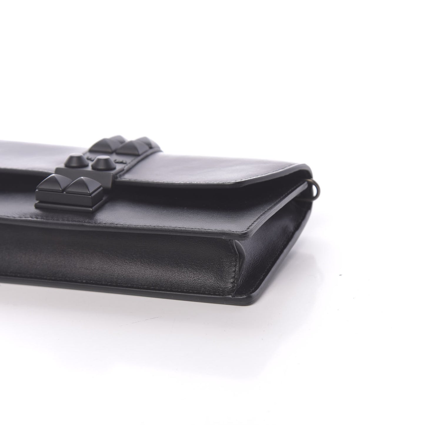 City Calfskin Studded Mini Elektra Crossbody Bag Black