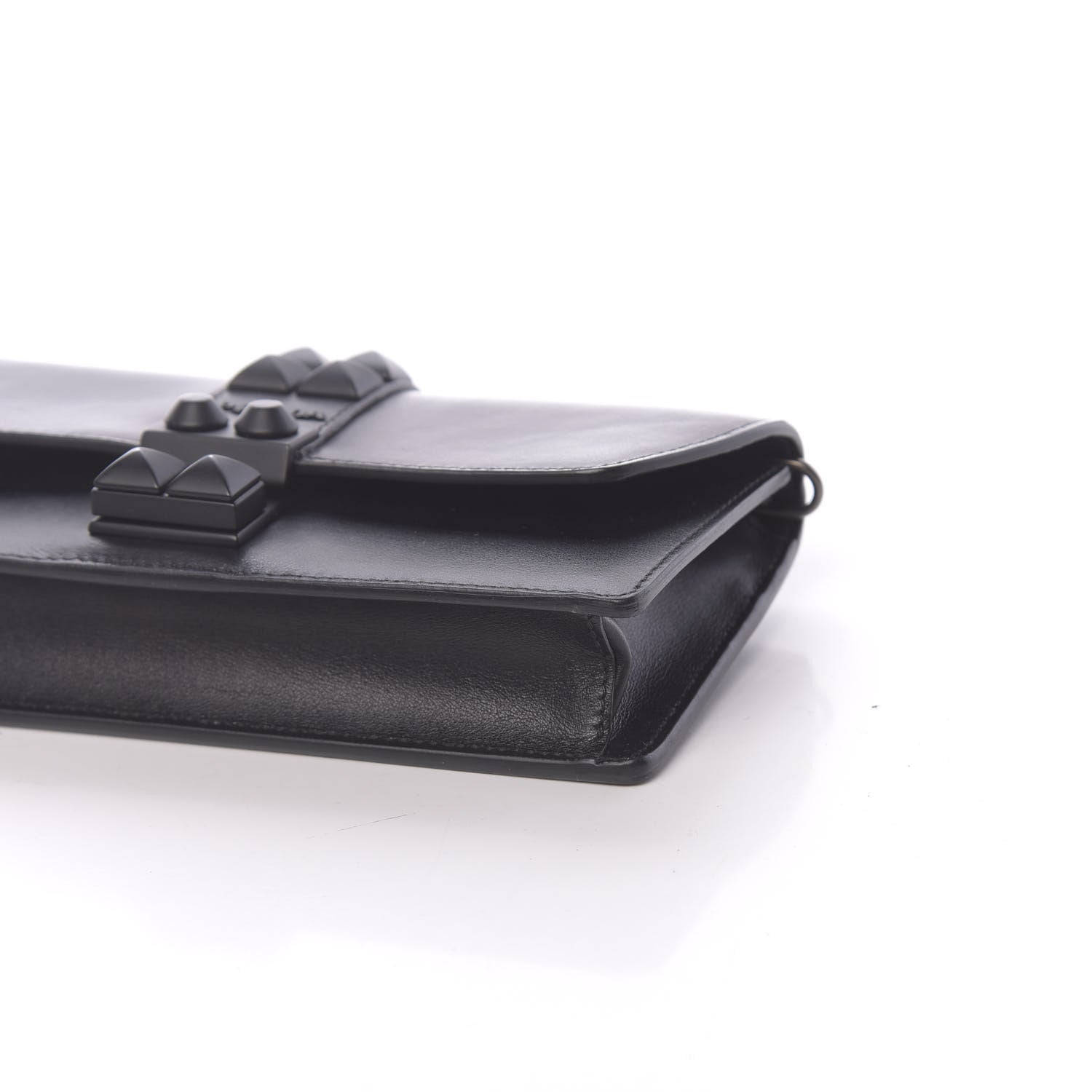 Prada City Calfskin Studded Mini Elektra Crossbody Bag Black 8 of 9
