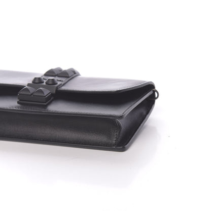 Prada City Calfskin Studded Mini Elektra Crossbody Bag Black 8 of 9
