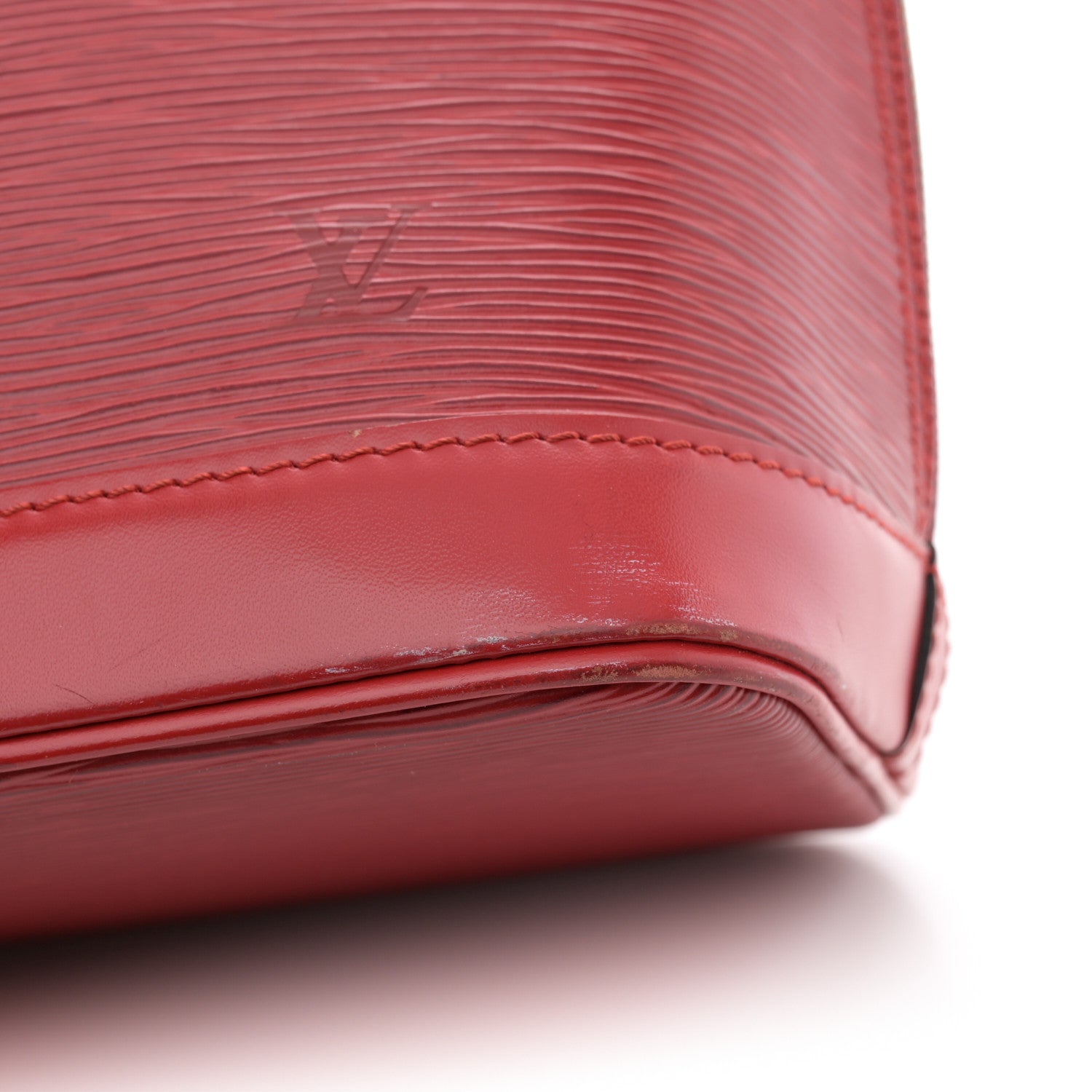 Louis Vuitton Epi Alma PM Castillan Red 12 of 16