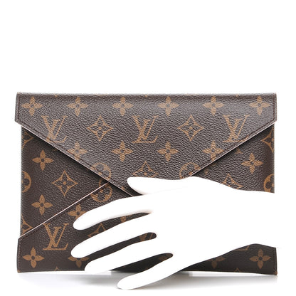 Louis Vuitton Monogram Large Kirigami Pochette Insert Rose Ballerine 2 of 7