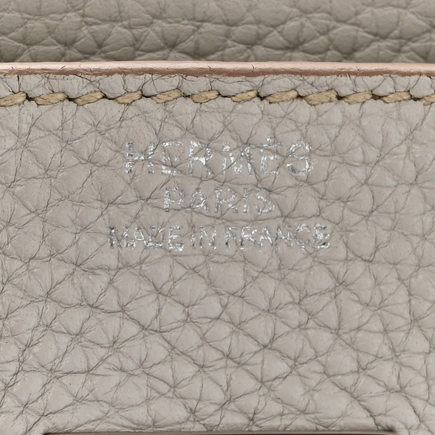 Togo Birkin 30 Gris Perle