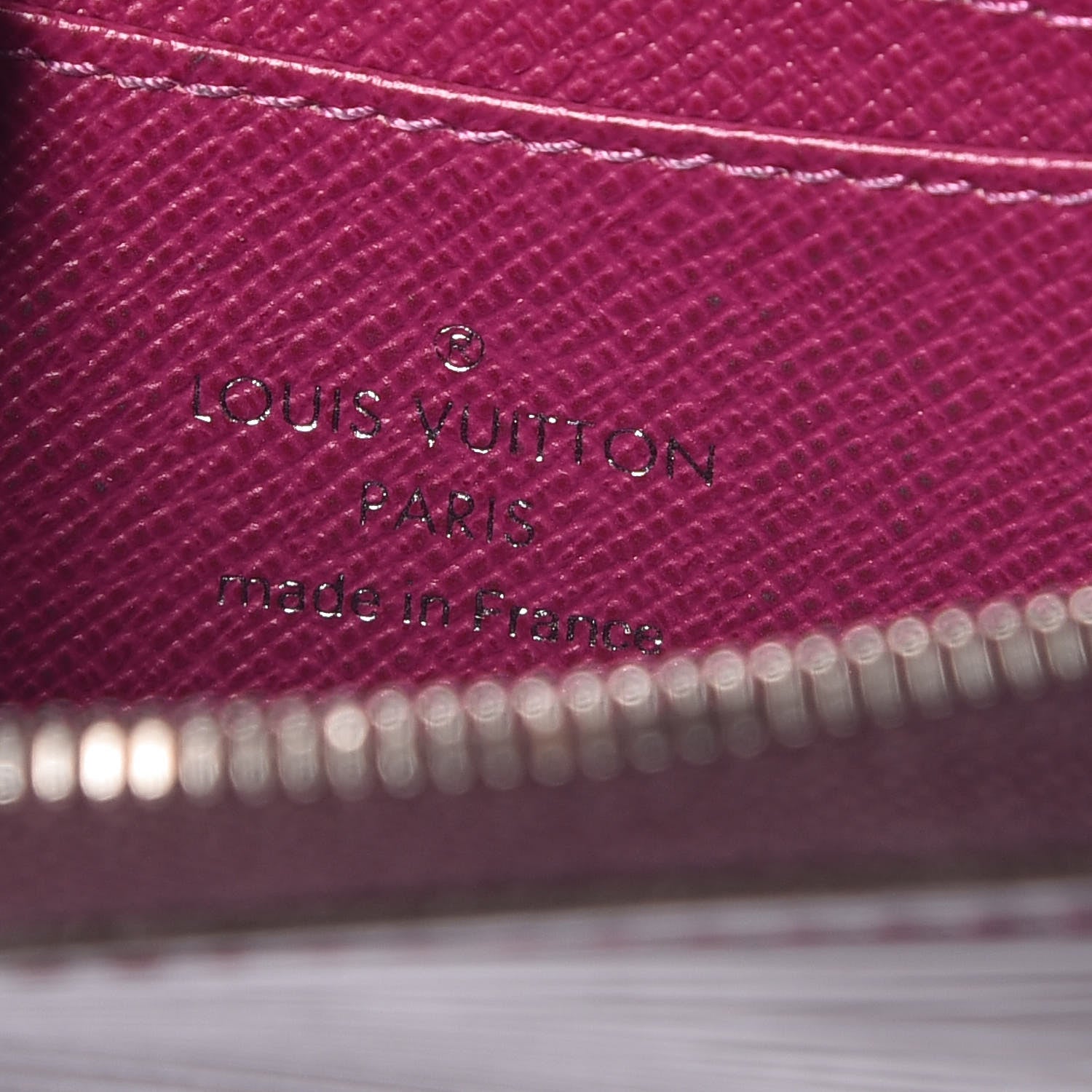 Louis Vuitton Epi Zippy Coin Purse Cassis 5 of 8