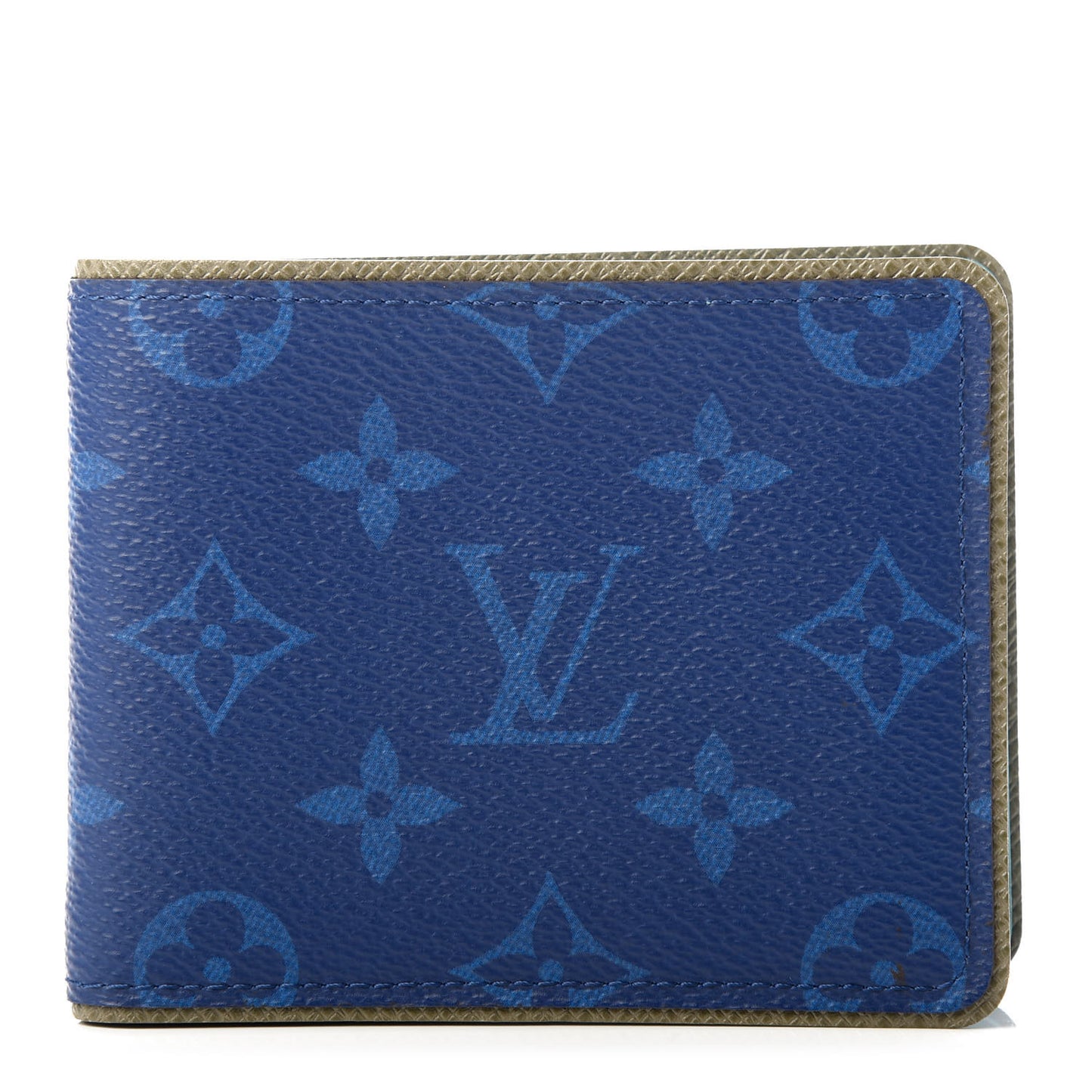 Monogram Outdoor Slender Wallet Pacific Blue