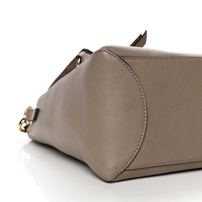 Chloe Calfskin Medium Faye Day Shoulder Bag Motty Grey 10 of 14