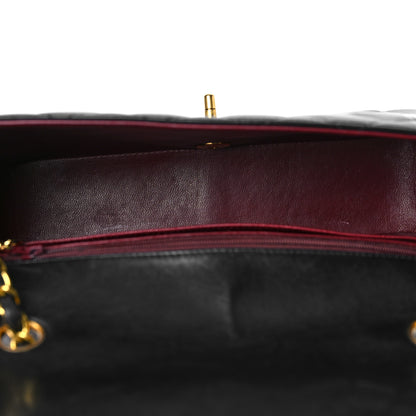 Chanel Lambskin Quilted Medium Single Flap Black 5 of 10