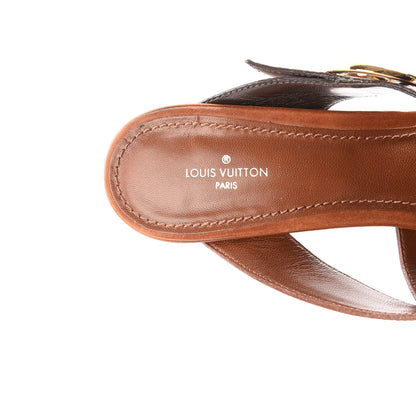Louis Vuitton Monogram Horizon Mules 40 Cognac Brown 7 of 9