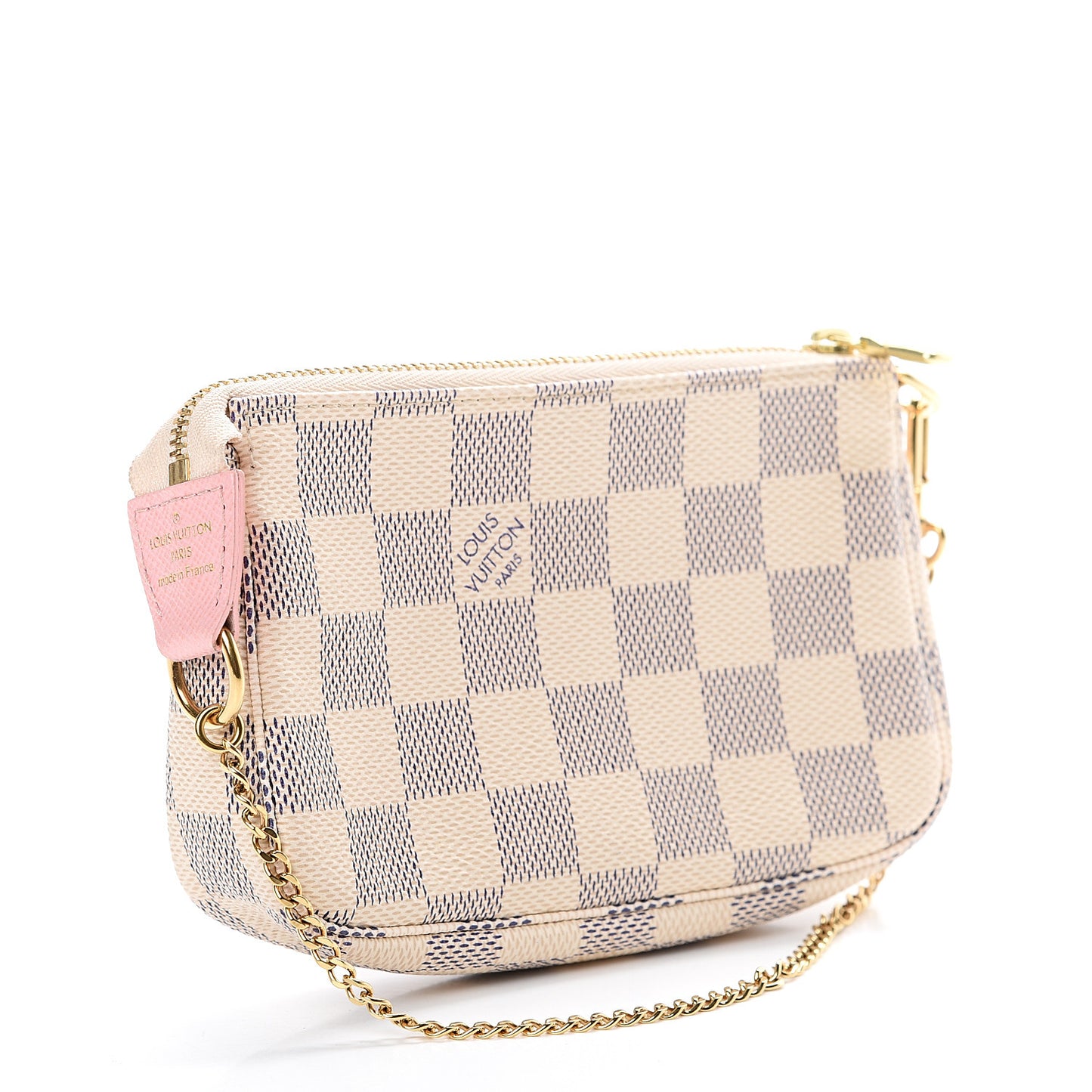 Damier Azur 2018 Christmas Animation Mini Pochette Accessories
