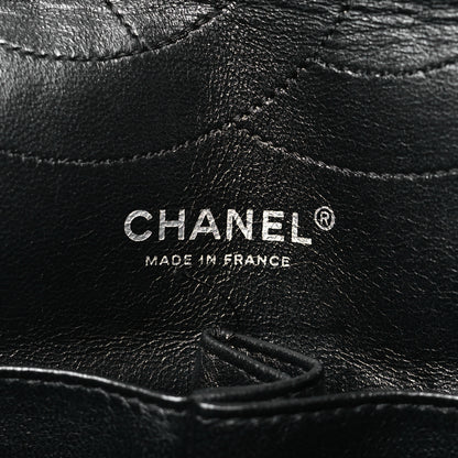 Chanel Metallic Calfskin Striped 2.55 Reissue 227 Flap Black 6 of 10