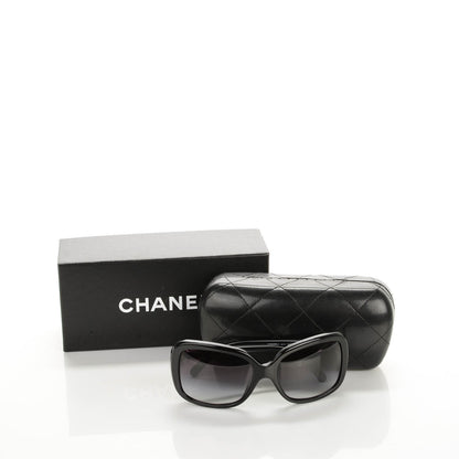 Chanel CC Bow Sunglasses 5171 Black White 7 of 7