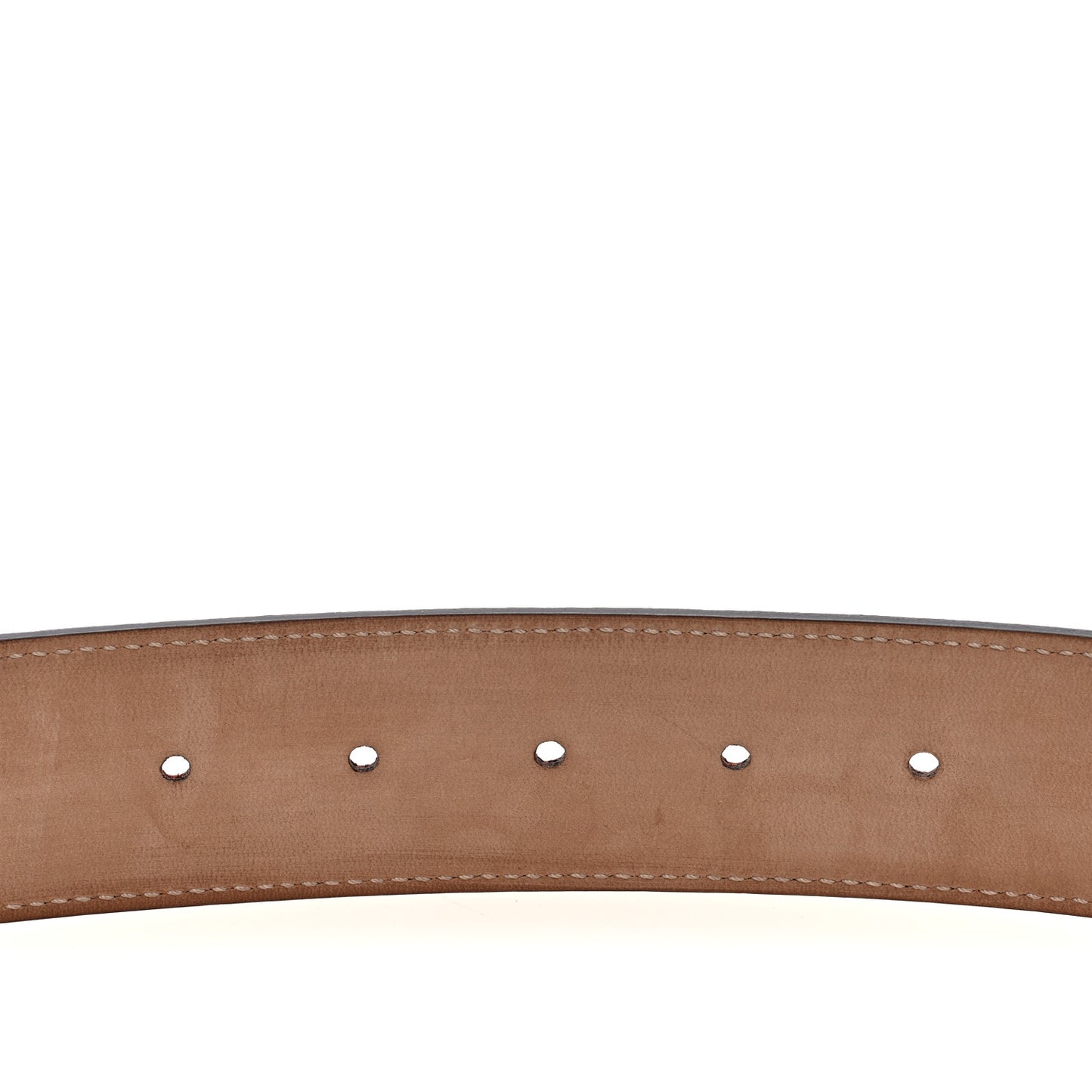 Nubuck Interlocking G Belt 85 34 Deep Orange